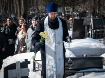 Память великого русского композитора П.Г. Чеснокова почтили на Ваганьковском кладбище