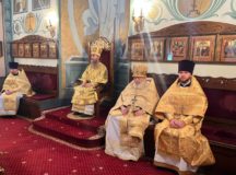 Епископ Павлово-Посадский Силуан совершил Литургию в храме иконы Божией Матери «Утоли моя печали» в Марьине