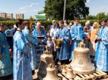 Епископ Павлово-Посадский Силуан возглавил престольные торжества в храме Тихвинской иконы Божией Матери в Троицке