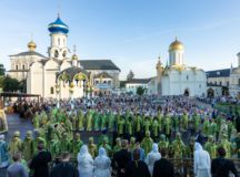 В канун праздника обретения мощей преподобного Сергия Радонежского Предстоятель Русской Церкви совершил всенощное бдение в Троице-Сергиевой лавре