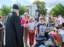 Циркулярное письмо митрополита Воскресенского Григория об общецерковном денежном сборе для вынужденных переселенцев и пострадавших мирных жителей Курской области