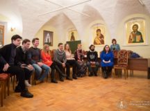 Состоялся телемост между молодежными клубами Высоко-Петровского монастыря и храма Казанской иконы Божией Матери города Луганска