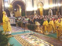 В Храме Христа Спасителя состоялась «детская» Божественная литургия