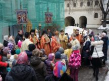 Престольный праздник в Андреевском монастыре