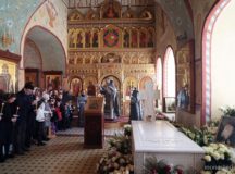 В Свято-Троицком Александро-Невском монастыре в с. Акатове молитвенно почтили годовщину преставления архимандрита Петра (Афанасьева)