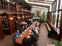 Председатель Патриаршего совета по культуре встретился с епархиальными древлехранителями