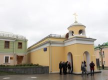 Храм св. блгв. кн. Александра Невского на территории бывшей Новой Екатерининской больницы передан Церкви