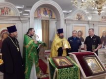 В день памяти святого праведного Иоанна Кронштадтского в домовом храме Минобороны совершено праздничное богослужение