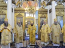 Митрополита Волоколамского Илариона поздравили с тридцатой годовщиной служения в священном сане