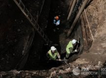 Храм XVI века нашли при раскопках Биржевой площади в Москве