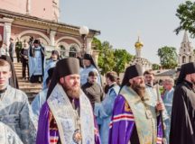 В Донской монастырь принесена чудотворная Донская икона Божией Матери