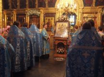 К 20-летию принесения со Святой Горы Афон в Новоспасский монастырь списка с древней чудотворной иконы Божией Матери «Всецарица»