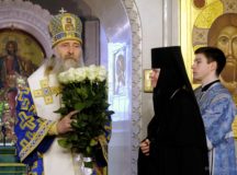 Архиепископ Сергиево-Посадский Феогност возглавил празднование 180-летия перенесения Алексеевского монастыря из Чертолья в Красное село