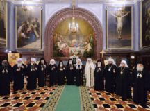 В Храме Христа Спасителя прошел прием по случаю празднования 100-летия восстановления Патриаршества