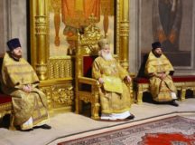 Митрополит Истринский Арсений совершил Литургию в храме свт. Мартина исповедника в Алексеевской Новой Слободе