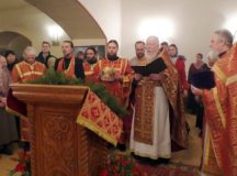 В храме великомученика Георгия Победоносца в Лучниках отметили 80-летие мученического подвига сщмч. Владимира Лубянского