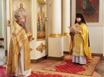 В Даниловом монастыре молитвенно отметили 70-летие архимандрита Алексия (Поликарпова)