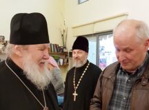 Пасхальная встреча прошла в аэропорту Шереметьево