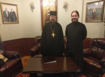Валаамское подворье посетил архимандрит Сергий (Райаполви)