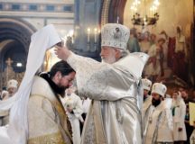 Святейший Патриарх Кирилл напутствовал митрополита Тихона (Шевкунова) на служение на Псковской кафедре