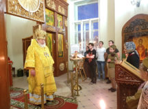 В День памяти и скорби в храме на Киевском вокзале совершена Литургия