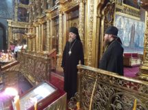 Братия Новоспасского монастыря встретила своего нового наместника