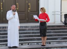 На территории храма праведного Феодора Ушакова в Южном Бутове прошло мемориальное мероприятие «Ангелы Беслана»