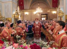 Митрополит Истринский Арсений возглавил церковные торжества на подворье Православной Церкви Чешских земель и Словакии