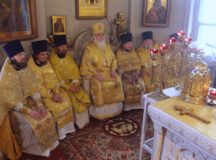 Митрополит Арсений возглавил торжества по случаю престольного праздника храма святых Космы и Дамиана на Маросейке