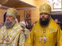 Митрополит Саранский Зиновий и архиепископ Егорьевский Матфей совершили Литургию в храме свв. равноапп. Мефодия и Кирилла в Ростокине