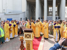 Архиепископ Егорьевский Матфей совершил Литургию в домовом храме при РГСУ