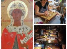 На московском подворье Валаамского монастыря пройдет первая выставка работ учащихся иконописной школы