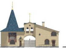 Председатель ФХУ согласовал архитектурно-градостроительное решение входной группы храмового комплекса в Царицыне