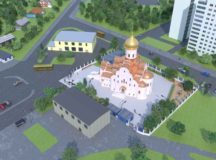 Выполнен эскизный проект храма священномученика Серафима (Чичагова) в Южном Бутове