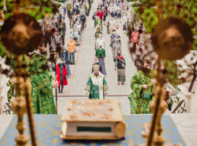 В праздник Святой Троицы епископ Бронницкий Фома совершил Литургию в Донском монастыре