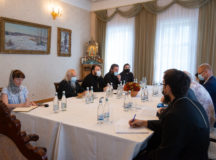 Состоялось совещание по строительству храма прп. Александра Свирского на Соколиной горе