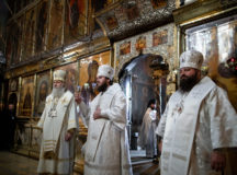 В Троице-Сергиевой лавре состоялась соборная архиерейская Литургия