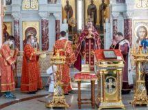 Престольный праздник отметили на приходе праведного Феодора Ушакова в Южном Бутове