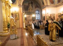 Архиепископ Феогност передал настоятельнице Покровского монастыря Патриаршее поздравление по случаю дня тезоименитства
