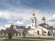 Председатель ФХУ согласовал архитектурно-градостроительное решение храма преподобного Моисея Мурина в Южном Бутове
