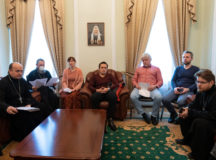 Помощник председателя ФХУ иерей Александр Привалов провел совещание по вопросам проектирования храмов в Москве