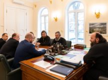 В Финансово-хозяйственном управлении обсудили вопросы реставрации подворья Православной Церкви в Америке