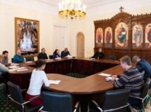 В Финансово-хозяйственном управлении состоялось расширенное совещание по строительству храмов в Москве