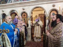 Иерарх Грузинской Церкви совершил Литургию в храме вмч. Георгия Победоносца в Грузинах