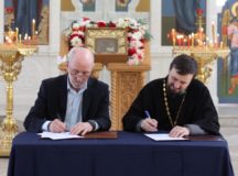 Подписано соглашение о сотрудничестве между Никольским храмом в Тушине и Музеем морского флота России