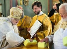 Состоялось великое освящение Тихвинского храма при больнице святителя Алексия