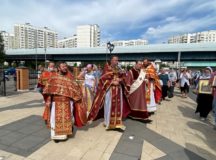 20-летие канонизации праведного Феодора Ушакова отметили на приходе в честь святого адмирала в Южном Бутове