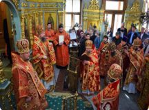 На подворье Православной Церкви Чешских земель и Словакии прошли торжества по случаю 1100-летия преставления мц. Людмилы Чешской
