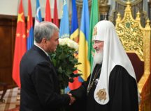 Председатель Государственной Думы РФ В.В. Володин поздравил Предстоятеля Русской Церкви с 75-летием со дня рождения