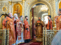 В храме Девяти мучеников Кизических молитвенно отметили престольный праздник